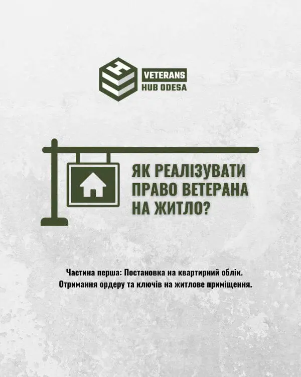 Реалізація права ветеранів на житло